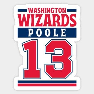 Washington Wizards Poole 13 Limited Edition Sticker